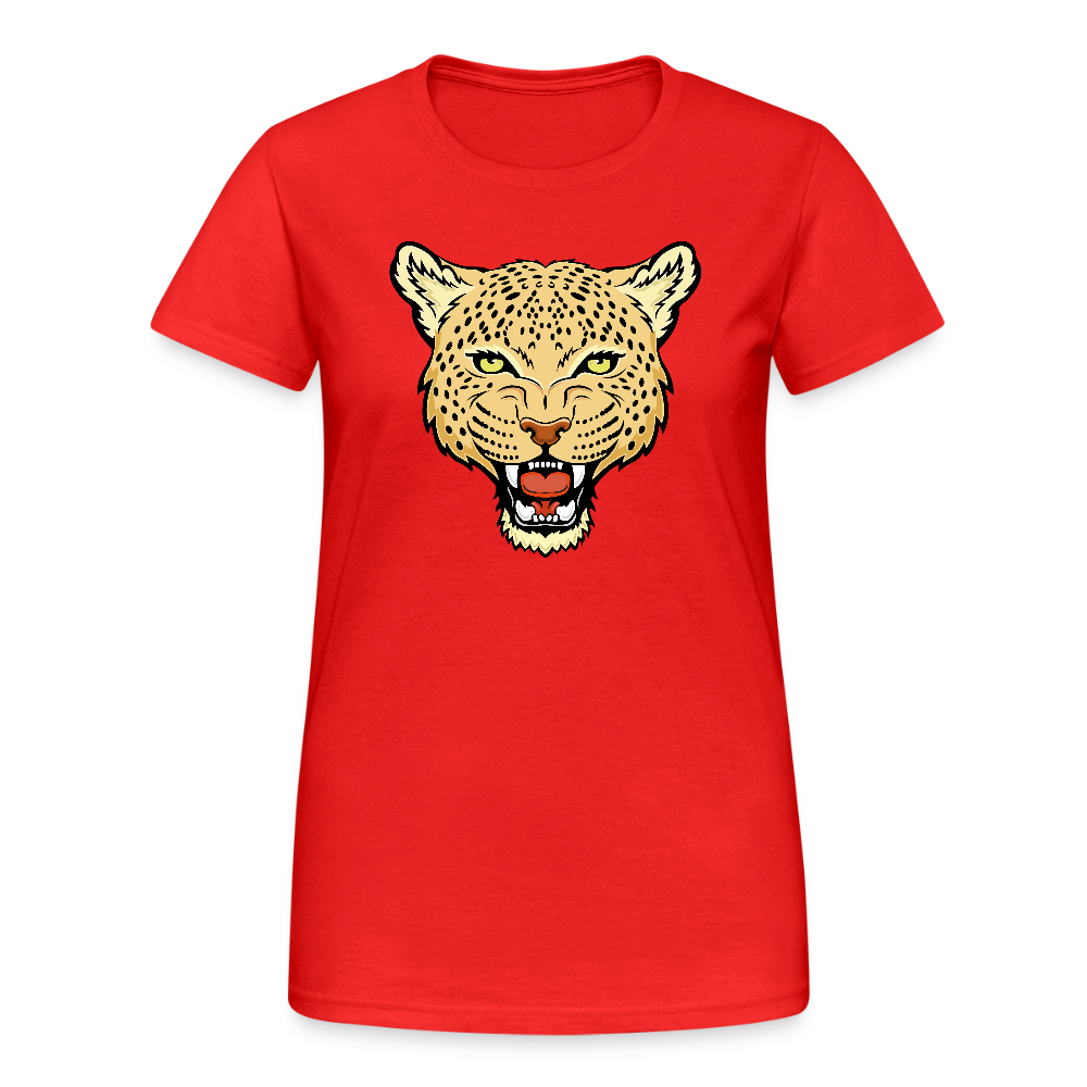 Frauen Heavy T-Shirt 100% Baumwolle - Rot