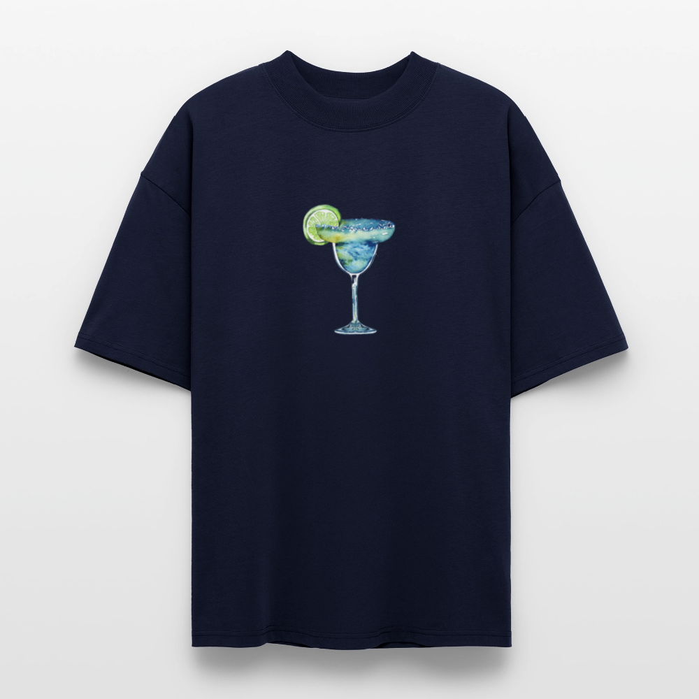 ♻️ 100% Bio Baumwolle Oversized T-Shirt - Navy