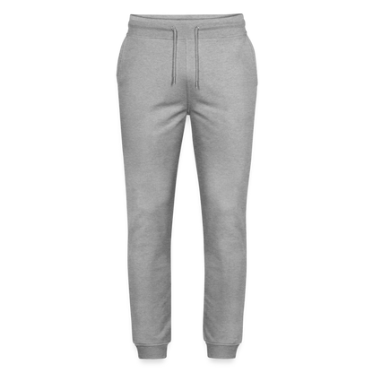 Personalisierbares Unisex 100% Bio Baumwolle Jogginghose - Grau meliert