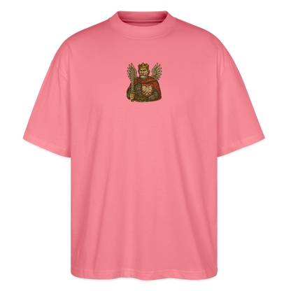 ♻️ 100% Bio Baumwolle Oversized T-Shirt Poland - Pink 