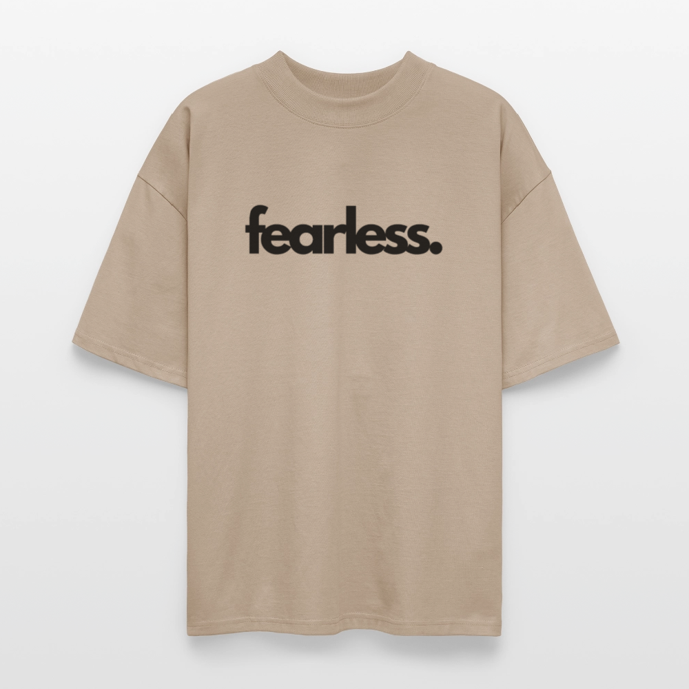 ♻️ 100% Bio Baumwolle Oversized T-Shirt - Steingrau