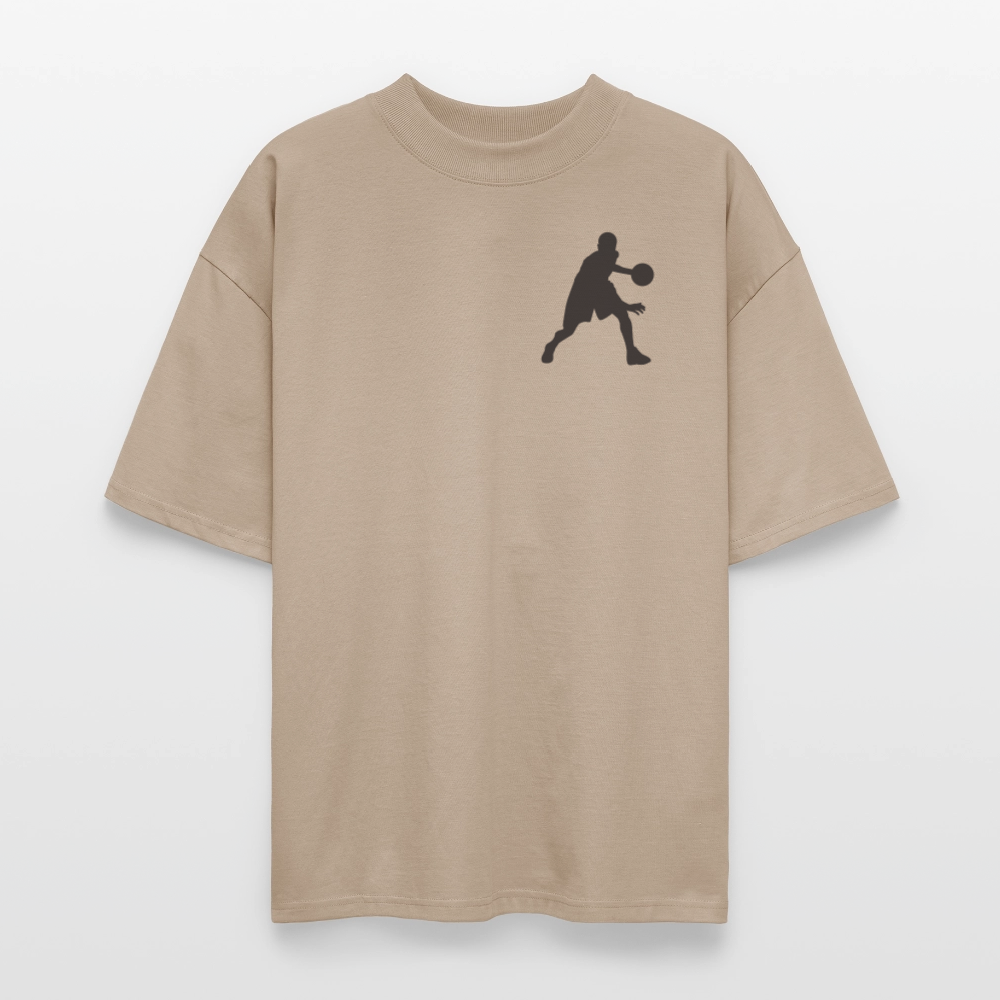 ♻️ 100% Bio Baumwolle Oversized T-Shirt - Steingrau