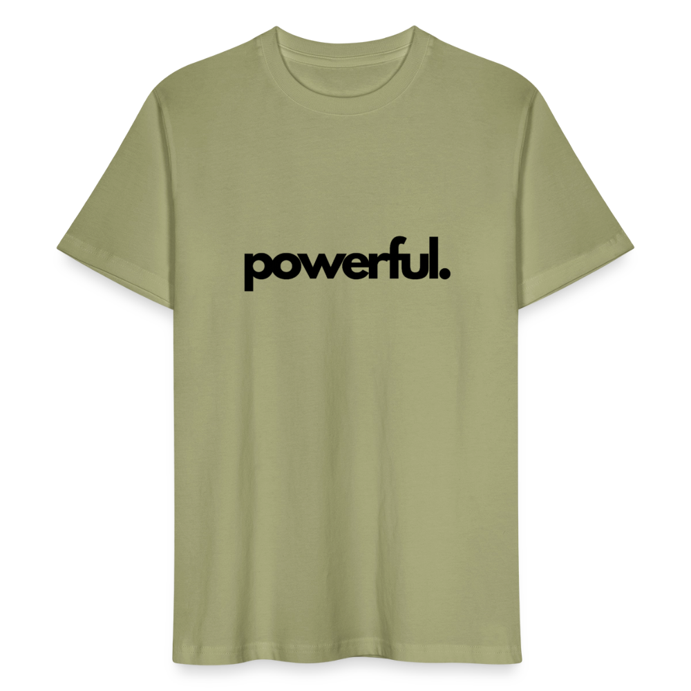 ♻️ 100% Bio Baumwolle T-Shirt - Nebelgrün