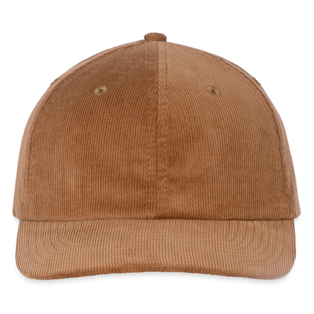 Personalisierbares Cord Cap - Mocca