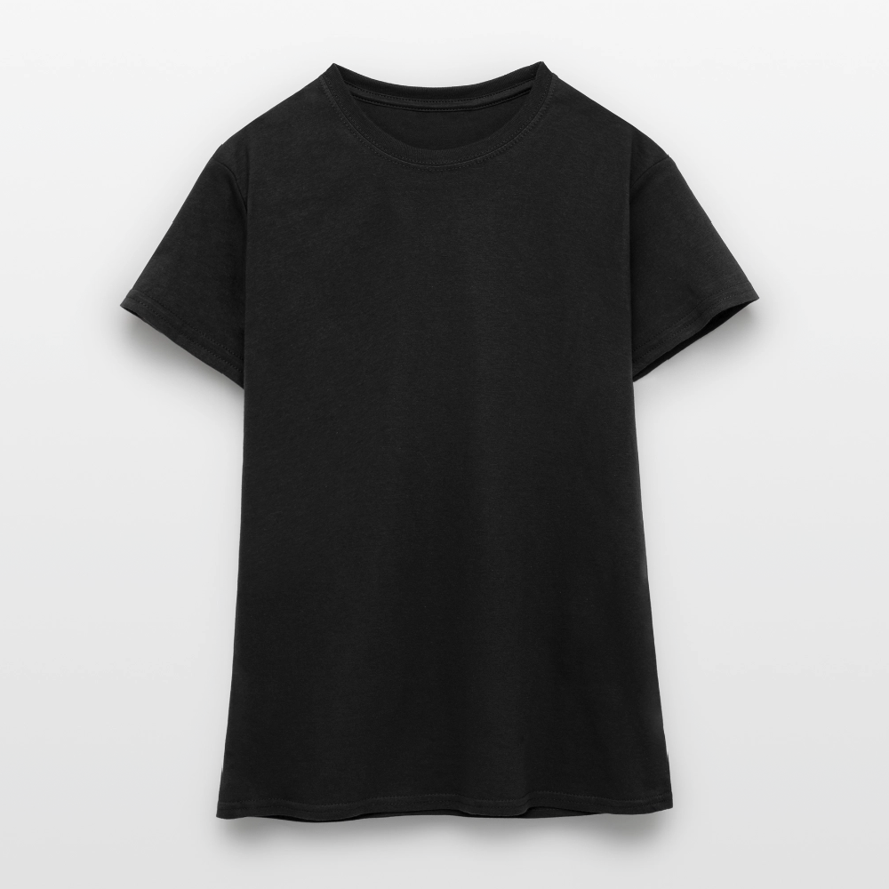 Personalisierbares Frauen T-Shirt - Schwarz