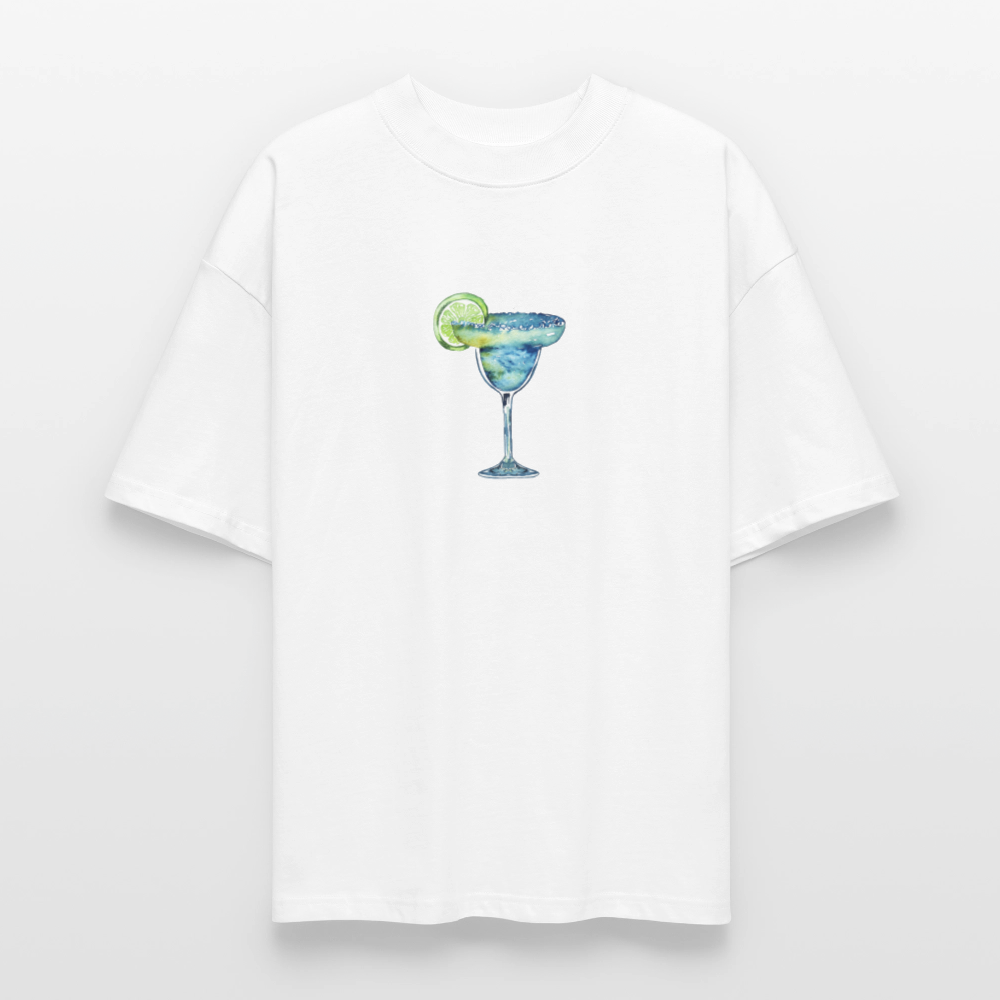 ♻️ 100% Bio Baumwolle Oversized T-Shirt - Weiß