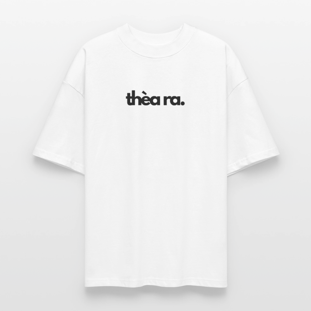 ♻️ 100% Bio Baumwolle Oversized T-Shirt - Weiß