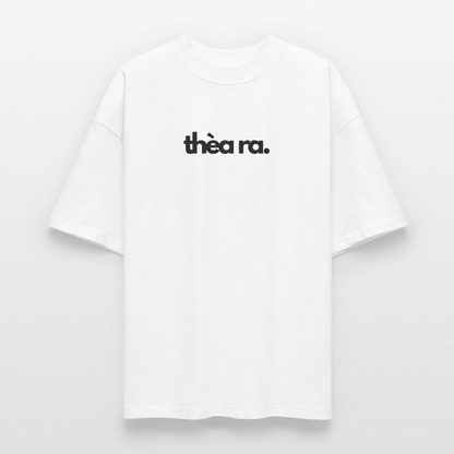 ♻️ 100% Bio Baumwolle Oversized T-Shirt - Weiß