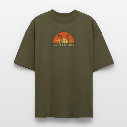 ♻️ 100% Bio Baumwolle Oversized T-Shirt - Khaki