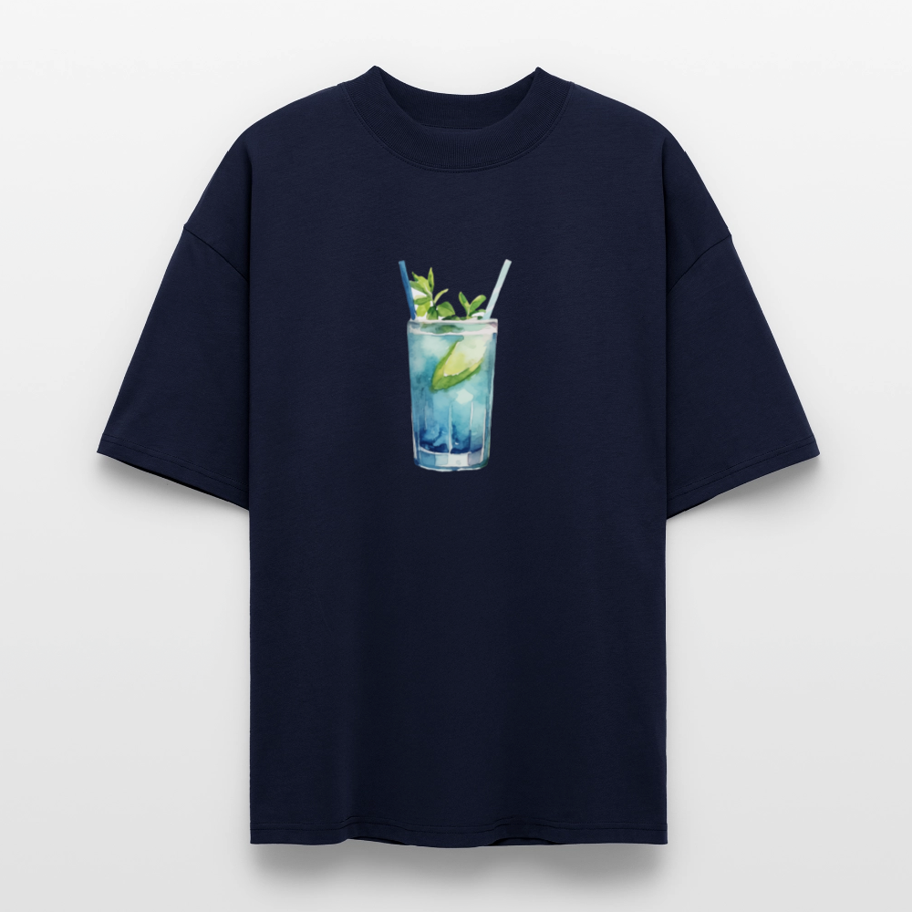 ♻️ 100% Bio Baumwolle Oversized T-Shirt - Navy