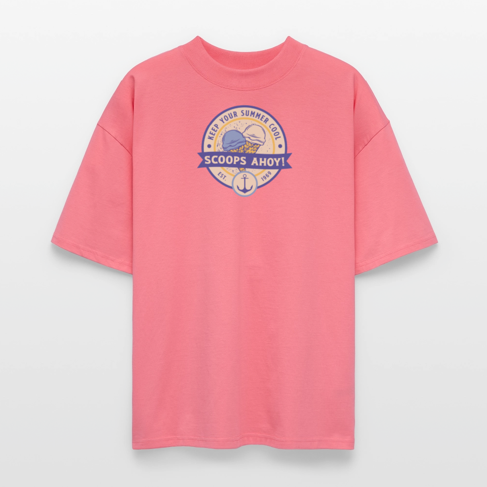 ♻️ 100% Bio Baumwolle Oversized T-Shirt - Pink 