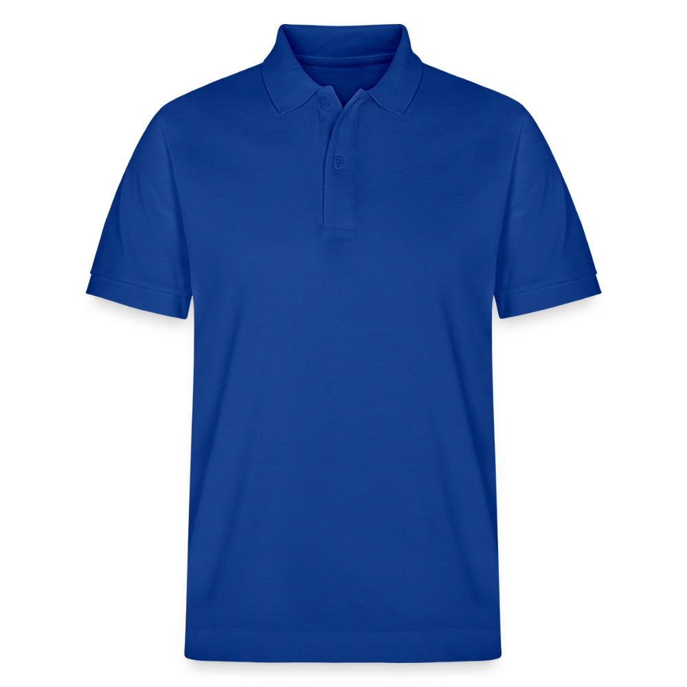Personalisierbares Unisex BIO-Poloshirt - Dunkelblau