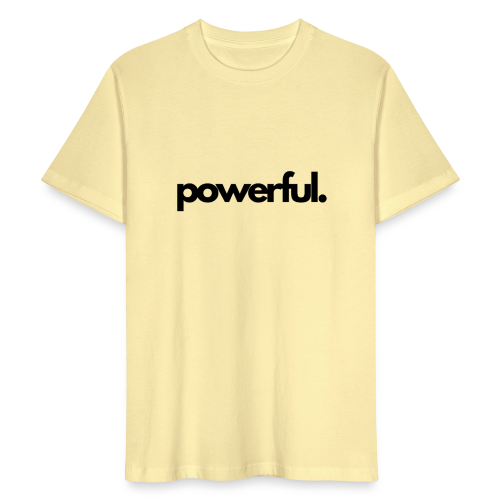 ♻️ 100% Bio Baumwolle T-Shirt - Creme