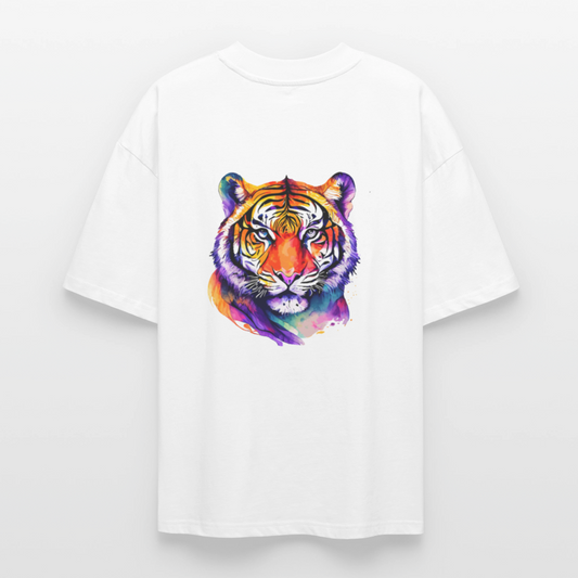 ♻️ 100% Bio Baumwolle Oversized T-Shirt - Weiß