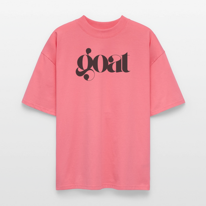 100% Bio Baumwolle Oversized Unisex T-Shirt - Pink 
