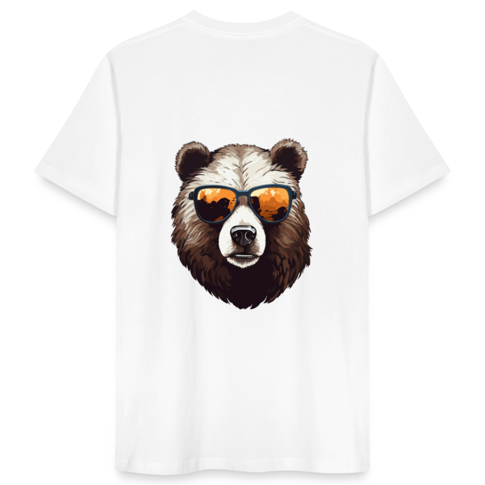 ♻️ 100% Bio Baumwolle T-Shirt - Weiß
