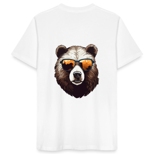 ♻️ 100% Bio Baumwolle T-Shirt - Weiß
