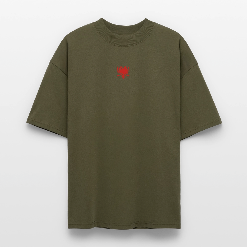 ♻️ 100% Bio Baumwolle Oversized Unisex T-Shirt - Khaki