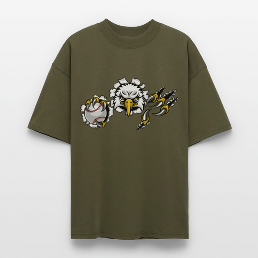 ♻️ 100% Bio Baumwolle Oversized T-Shirt - Khaki