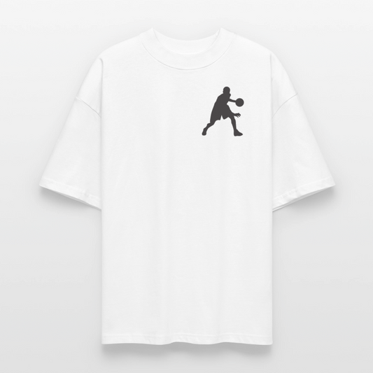 ♻️ 100% Bio Baumwolle Oversized T-Shirt - Weiß