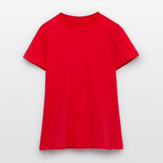 Personalisierbares Frauen T-Shirt - Rot