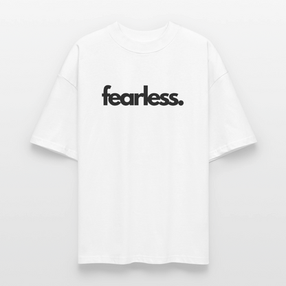 ♻️ 100% Bio Baumwolle Oversized T-Shirt - Weiß