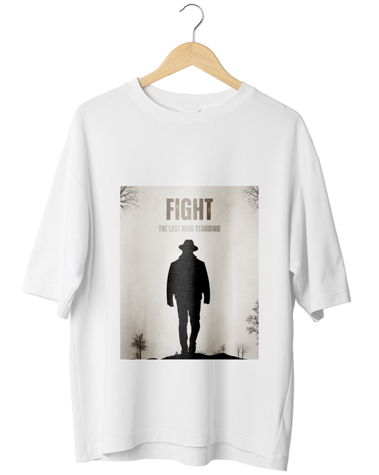 THÈA RA – "The Last Man Standing" Oversize T-Shirt