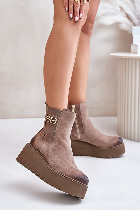  Plateau-Stiefeletten model 201181 Step in style 