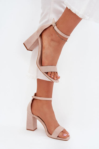  Sandalen mit Absatz model 215702 Step in style 